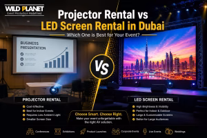 Projector Rental vs LED Screen Rental