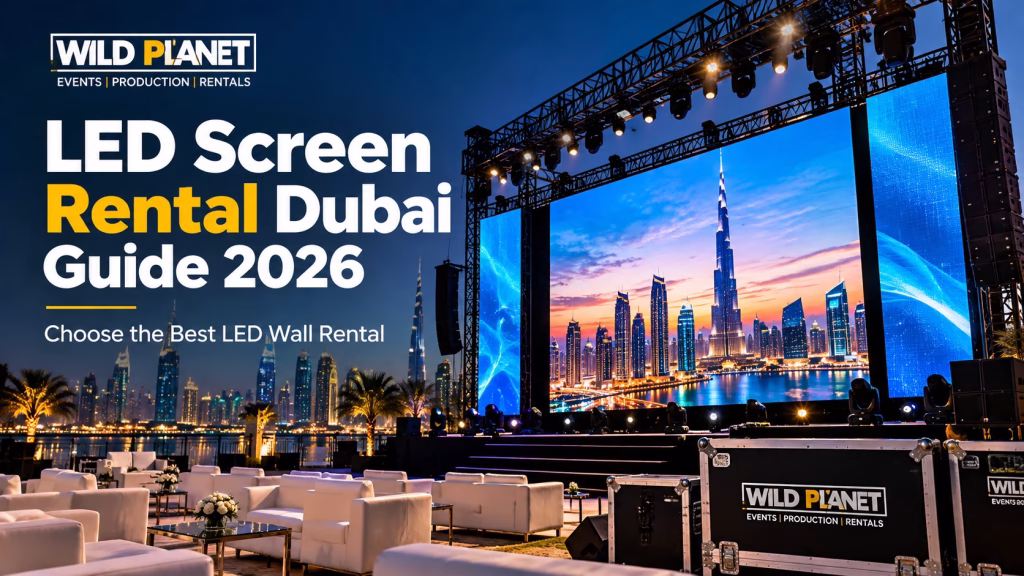 LED Screen Rental Dubai