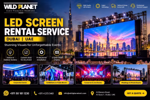 LED Screen Rental Service Dubai