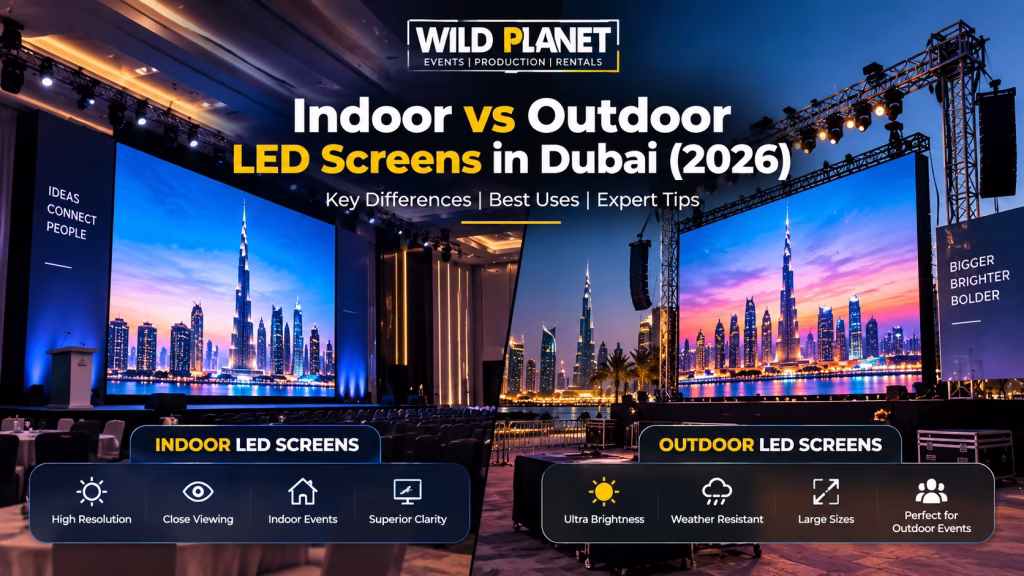 LED Screen Rental in Dubai