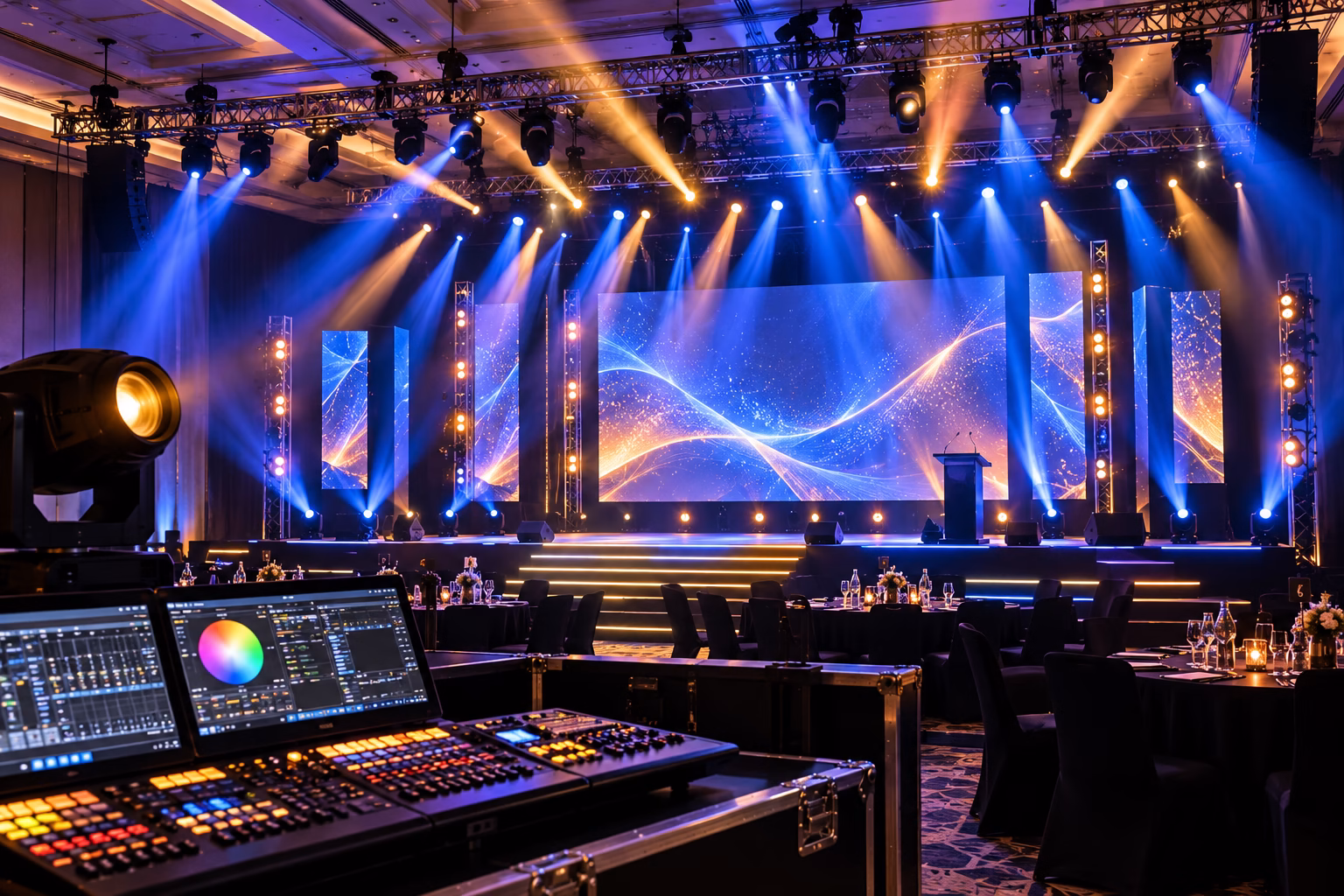 Stage Lighting Rental