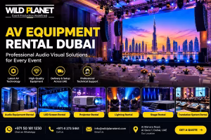 AV Equipment Rental Dubai
